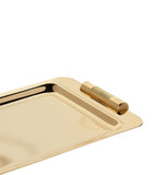 ZODIAC Cylinder Gold-Plated Tray