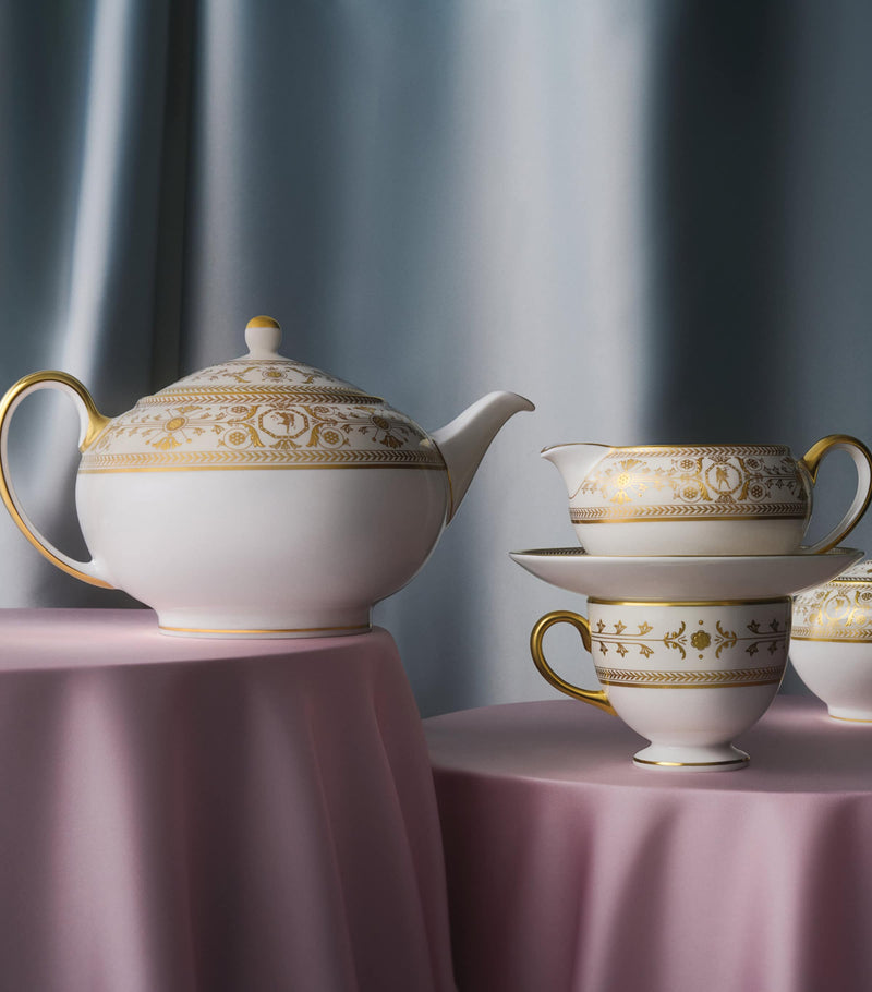 Wedgwood Bacchus creamer and sugar set (British brand)