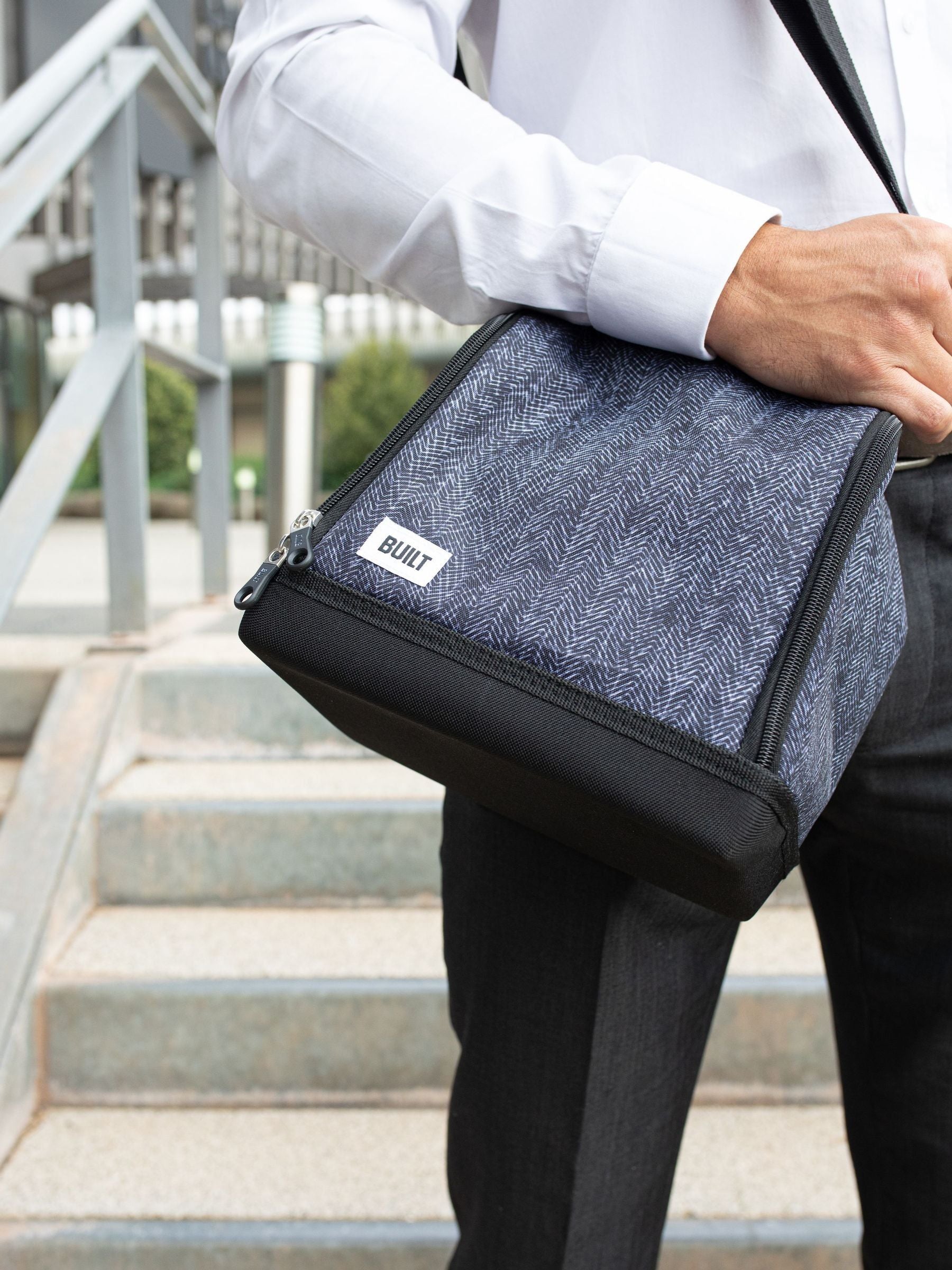 BUILT Black Professional 6 Litre Lunch Bag