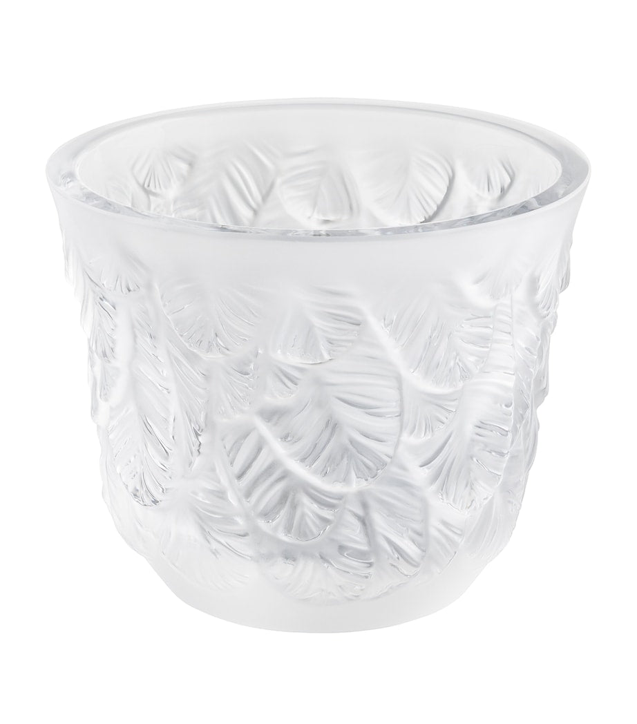 Lalique Grand-Duc Votive crystal candle holder, UK version