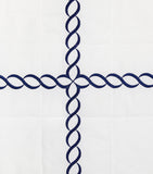 Pratesi Treccia super king bedspread 290x260cm, imported from the UK