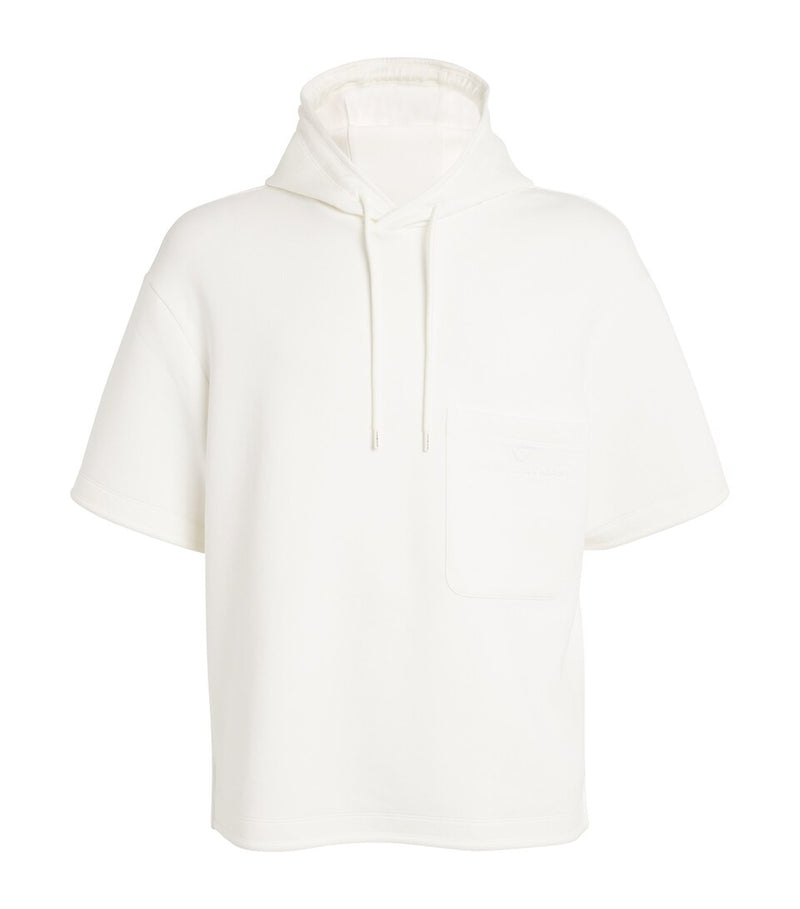 100% Cashmere Long Sleeve Stole with Panelling and Scalloped Edges
