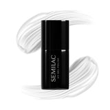Semilac white strong UV gel polish 7ml (British brand)