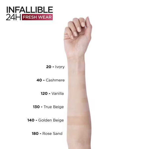 L'Oreal Paris Infallible Foundation Powder 120, UK version