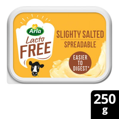 Arla LactoFREE butter and rapeseed oil blend 250g - British product