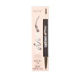 Technic eyebrow pencil and gel Dark Brown (British brand)