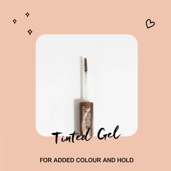 Technic eyebrow pencil and gel Dark Brown (British brand)