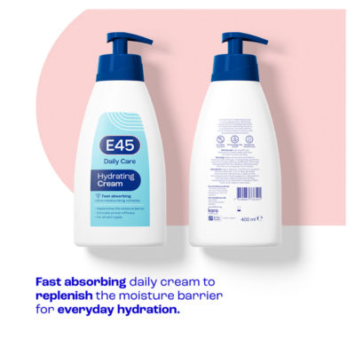 E45 Daily Cream Fast Absorbing 400ml - British product