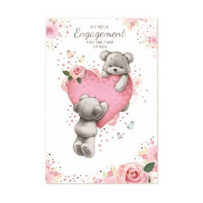 Simon Elvin On Your Engagement Anniversary Card Pack of 6 Greeting Card
