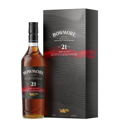 Bowmore 21-Year-Old Sherry Oak Cask Single-Malt Scotch Whisky 70cl