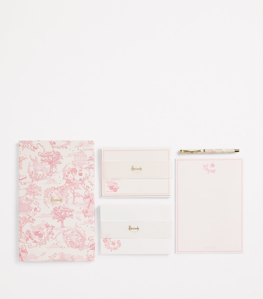 Harrods Toile Letter Writing Set