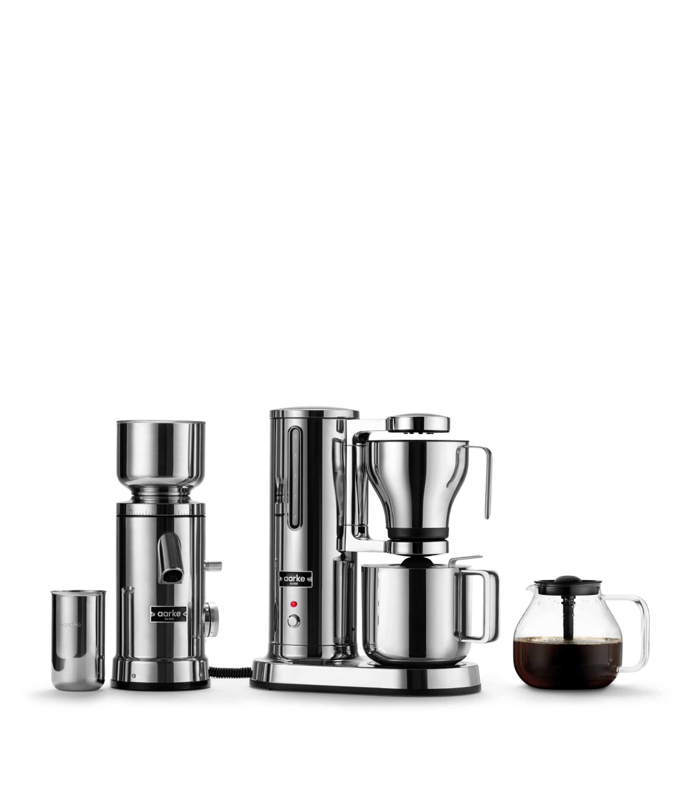 Aarke Stainless Steel Flat Burr Coffee Grinder - British product