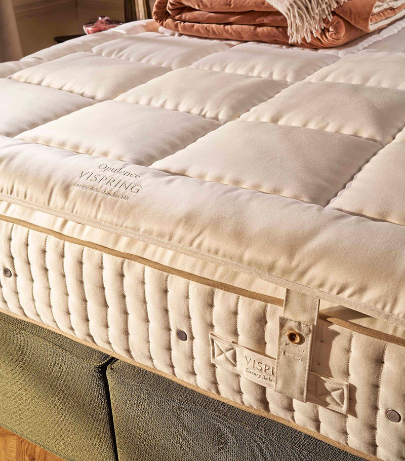 Vispring Opulence mattress topper 150cm x 200cm (British brand)