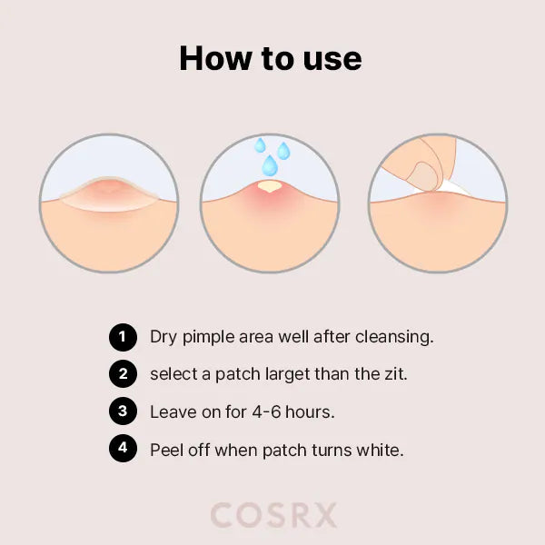 COSRX master patch acne spot treatment 24 units - British product