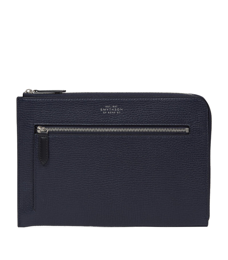 Smythson leather organiser pouch (British brand)
