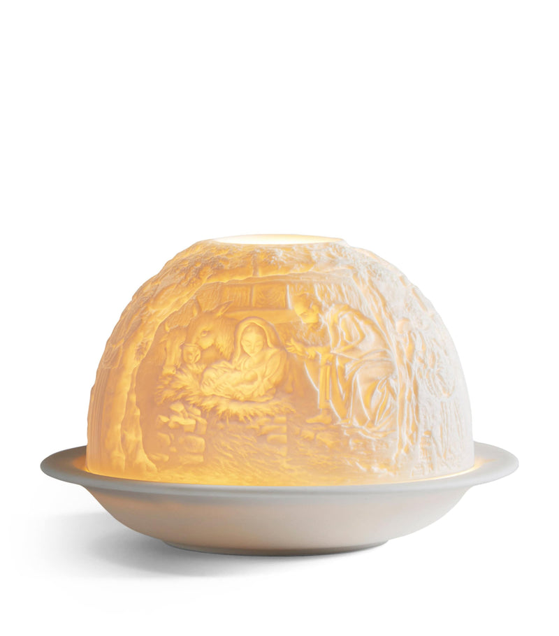 Bernardaud Nativity LED Votivelight - British product