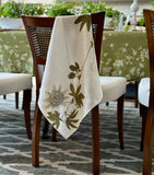 Summerill & Bishop Tisane Herb Garden linen napkins set of 6 50cm x 50cm (British brand)