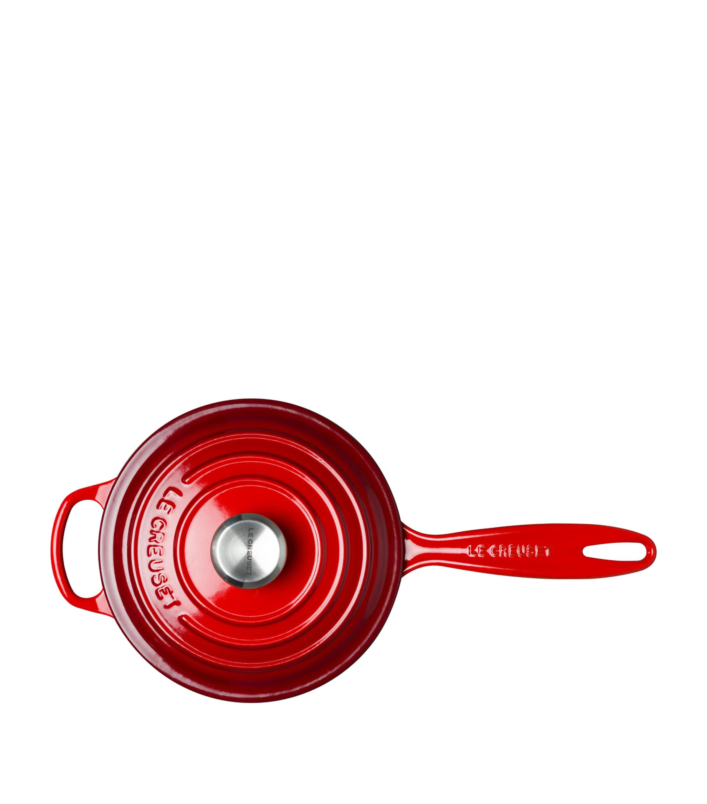 Le Creuset cast iron saucepan set of 3, UK version