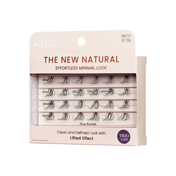 DNR Individual False Eyelashes Trio 01 - British product