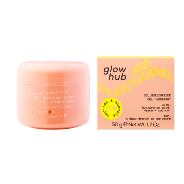 Glow Hub Nourish and Hydrate Face Gel Moisturiser, UK version