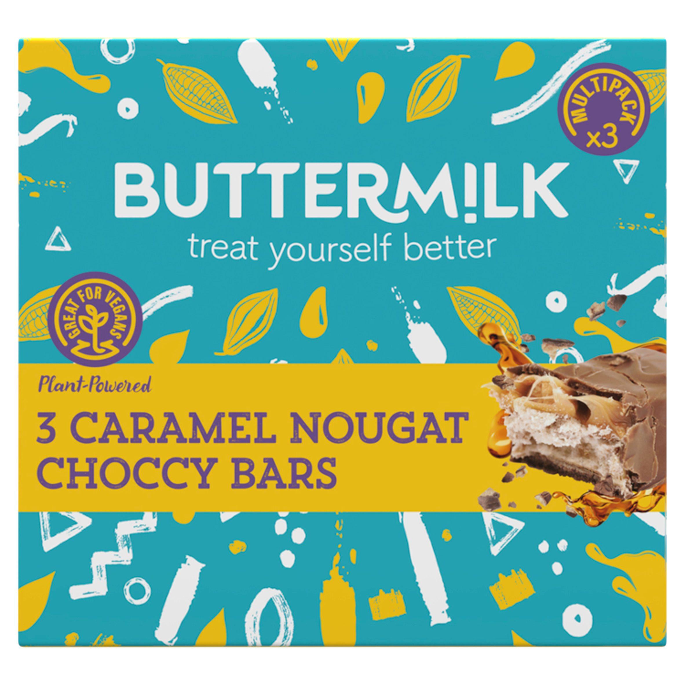 Buttermilk Caramel Nougat Choccy Bars 150g - McGrocer