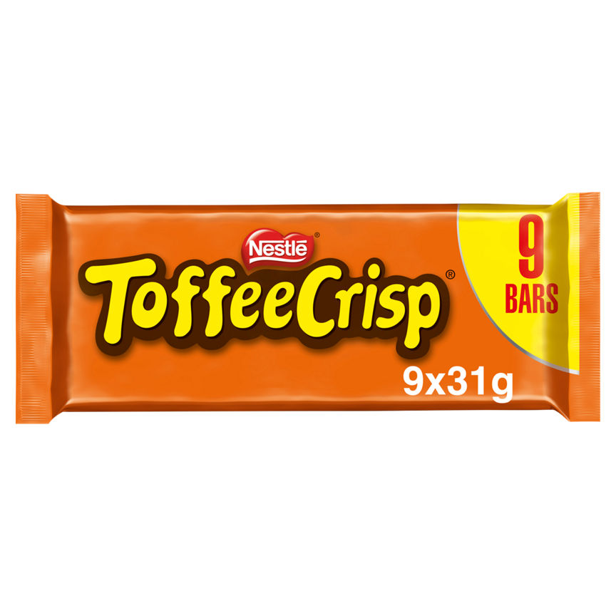 Toffee Crisp Bars 9 x 31g (279g) GOODS ASDA   