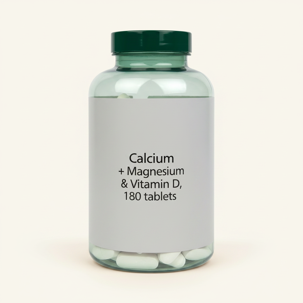 Holland Barrett Calcium Magnesium Vitamin D 60 Tablets