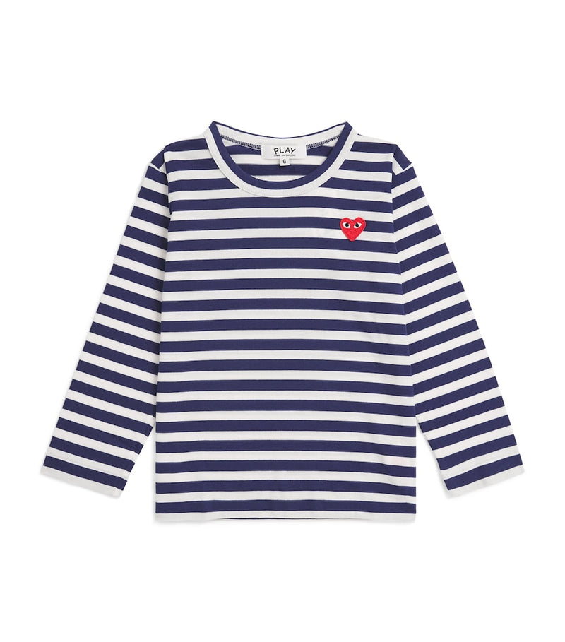 Comme Des Garçons children's T-shirt with heart logo 2-6 years - British product