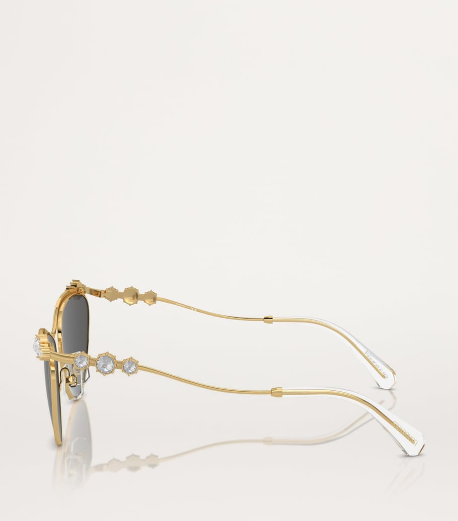 Swarovski Metal SK7017 Sunglasses (British brand)
