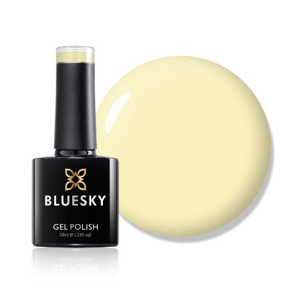Bluesky Gel Polish Lemon Yellow shade - British product