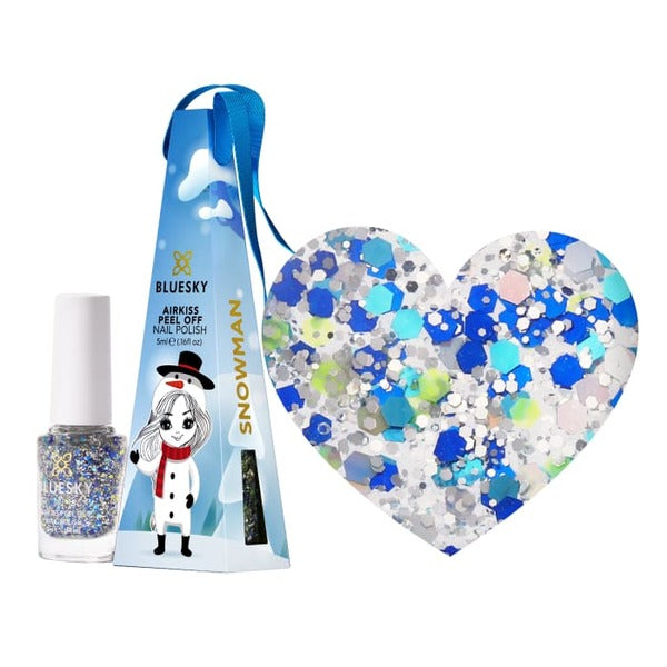 Bluesky Airkiss Bauble Nail Polish Snowman 5ml - British product