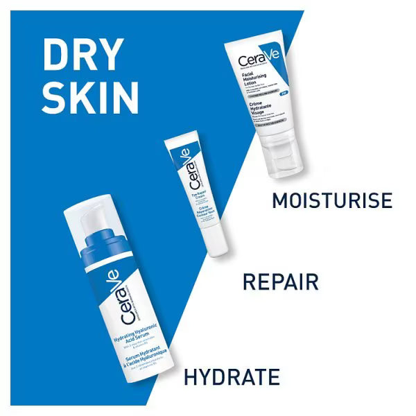 CeraVe PM Facial Moisturiser Normal to Dry Skin 52ml - British product