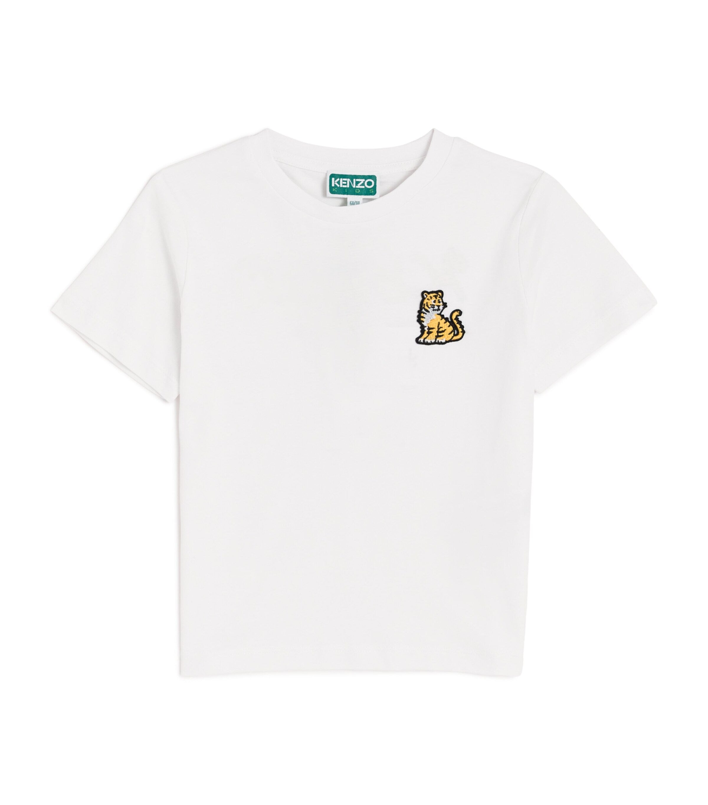 Kenzo Kids Cotton Tiger Graphic T-Shirt (9 Months-4 Years)
