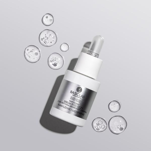 BasicLab Peptide Eye Serum with Argireline 10% 15ml - British product
