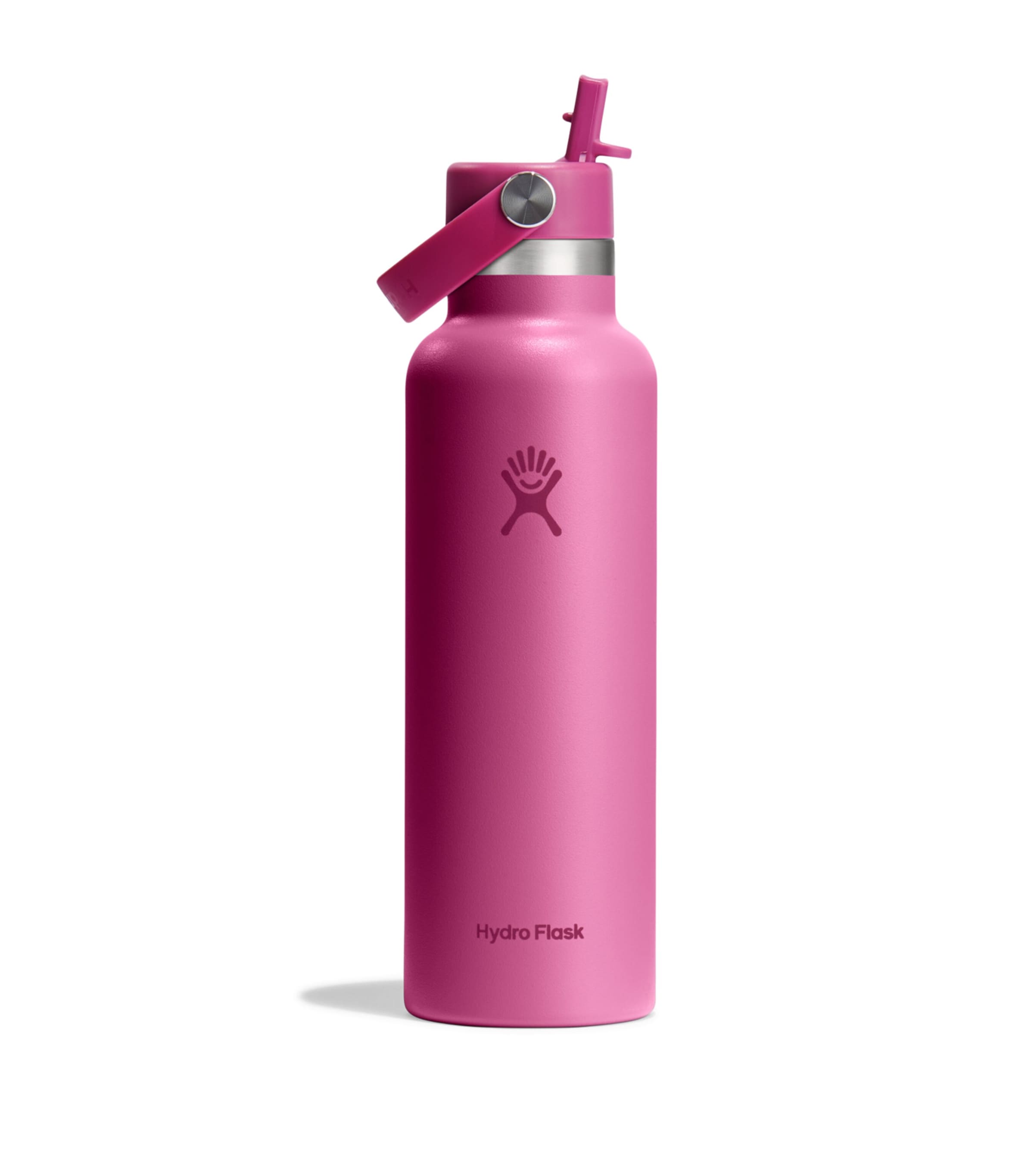 Hydro Flask water bottle with flex straw cap 621ml, UK version