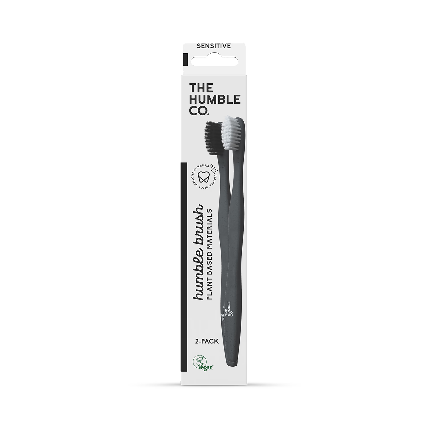 Humble Plant Based Sensitive Toothbrush Pack of 2, UK version