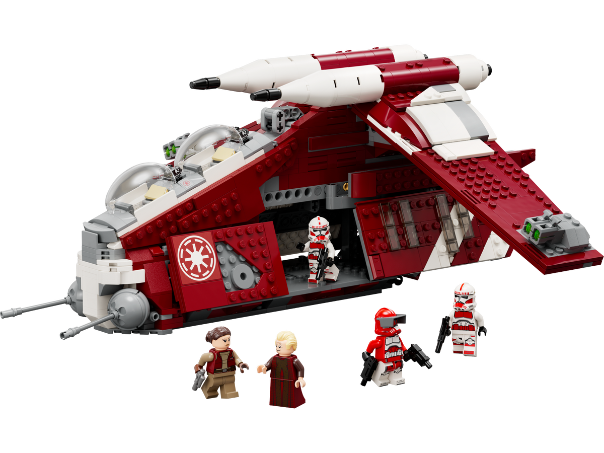 LEGO Coruscant Guard Gunship 1083 Pieces Star Wars - British product