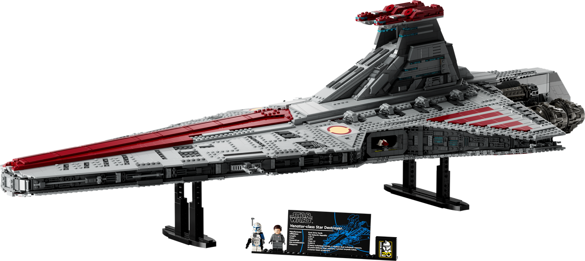 LEGO Venator-Class Republic Attack Cruiser model set (British brand)