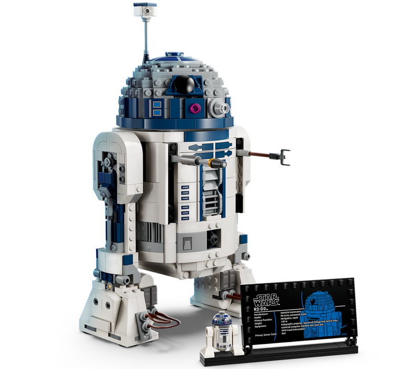 LEGO Star Wars R2-D2 Building Set 1050 pieces, imported from the UK