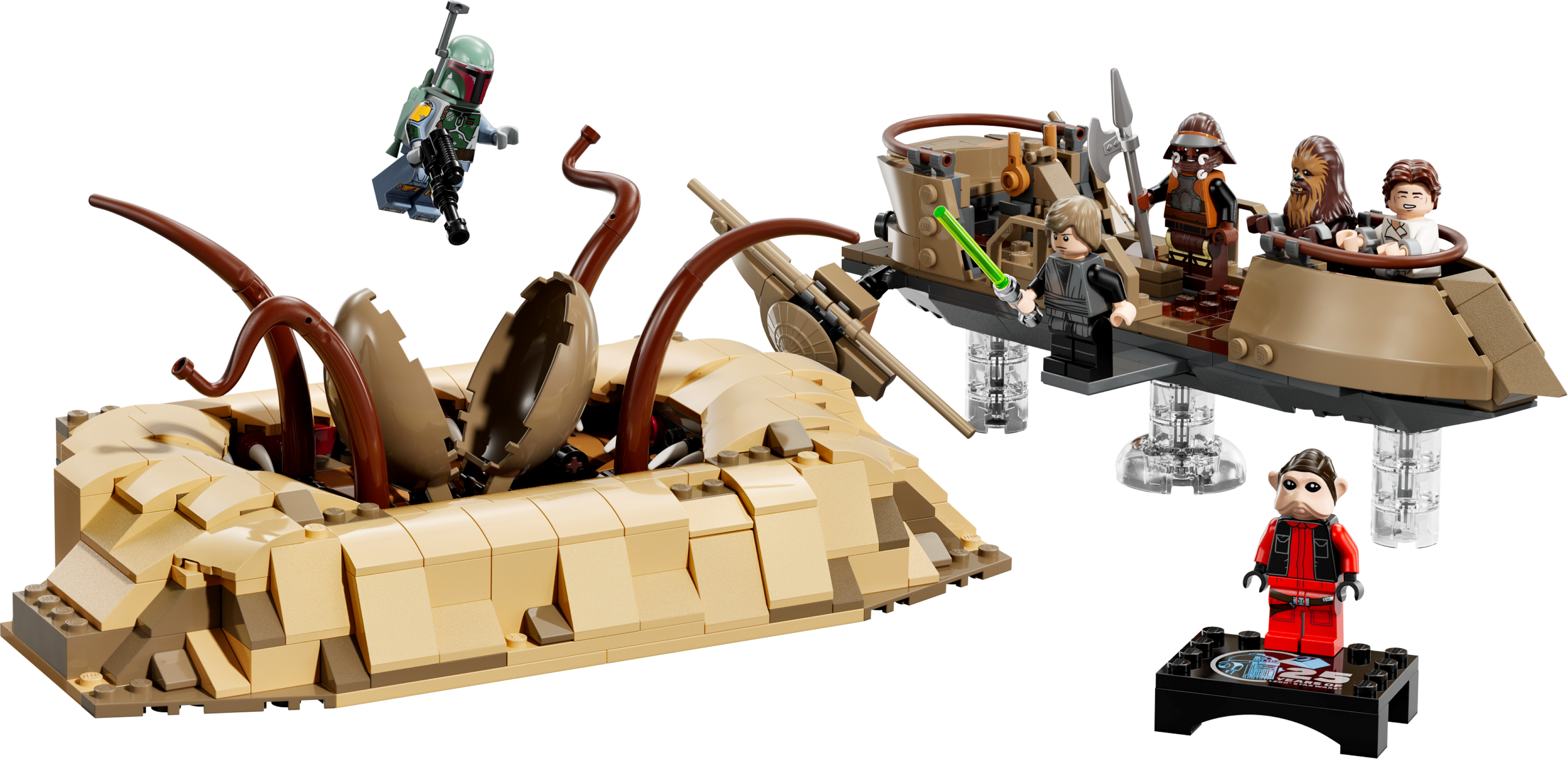 LEGO Star Wars Desert Skiff building set 558 pieces - British product