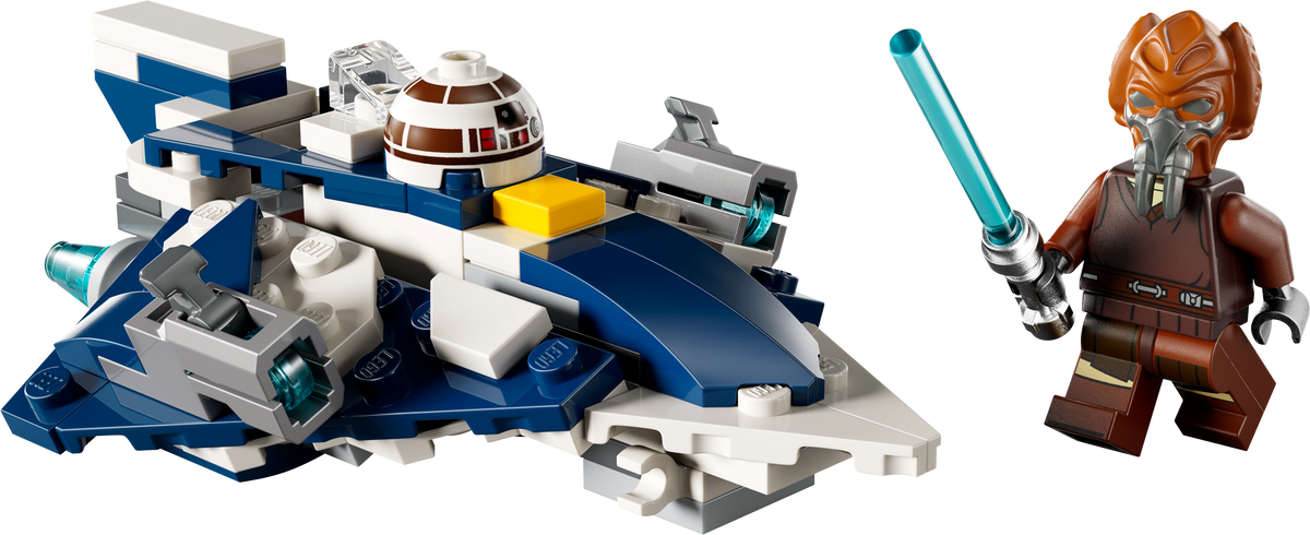 LEGO Plo Koon's Jedi Starfighter Microfighter 89 pieces, imported from the UK