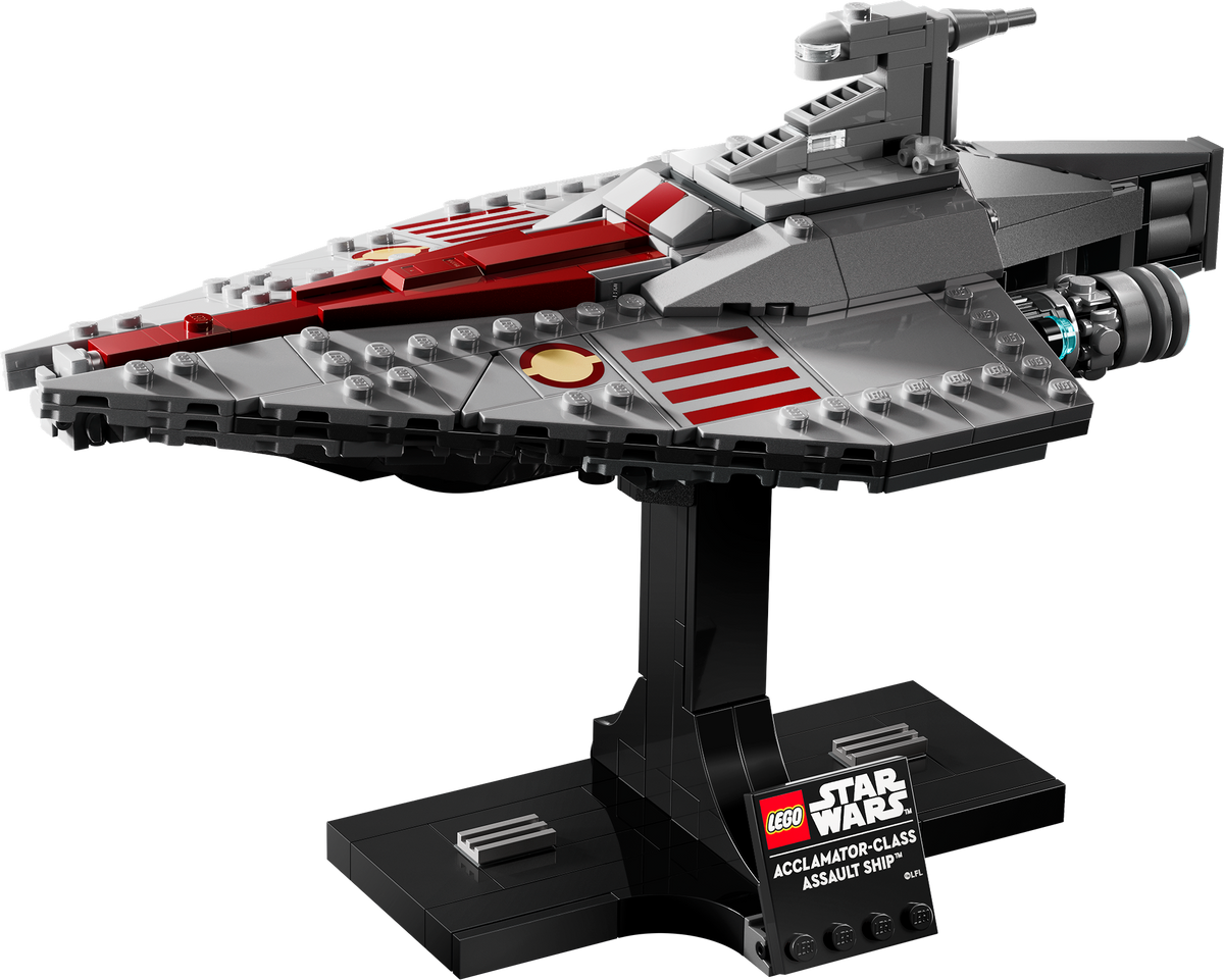 LEGO Acclamator-Class Assault Ship model kit 450 Pieces - British product
