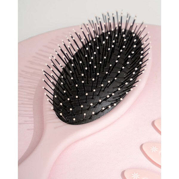 Brushworks Luxury Hair Styling Set Pink Clips With Brush - British product