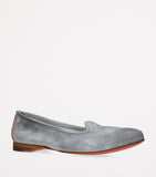 Santoni suede Andrea loafers (British brand)