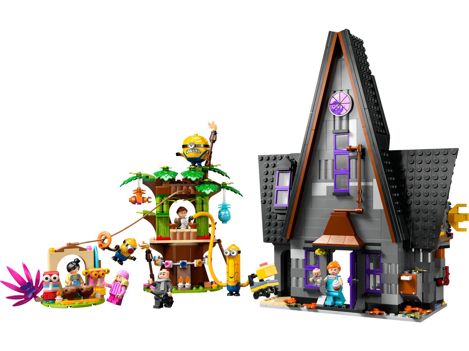 Minions and Gru's Family Mansion playset, imported from the UK