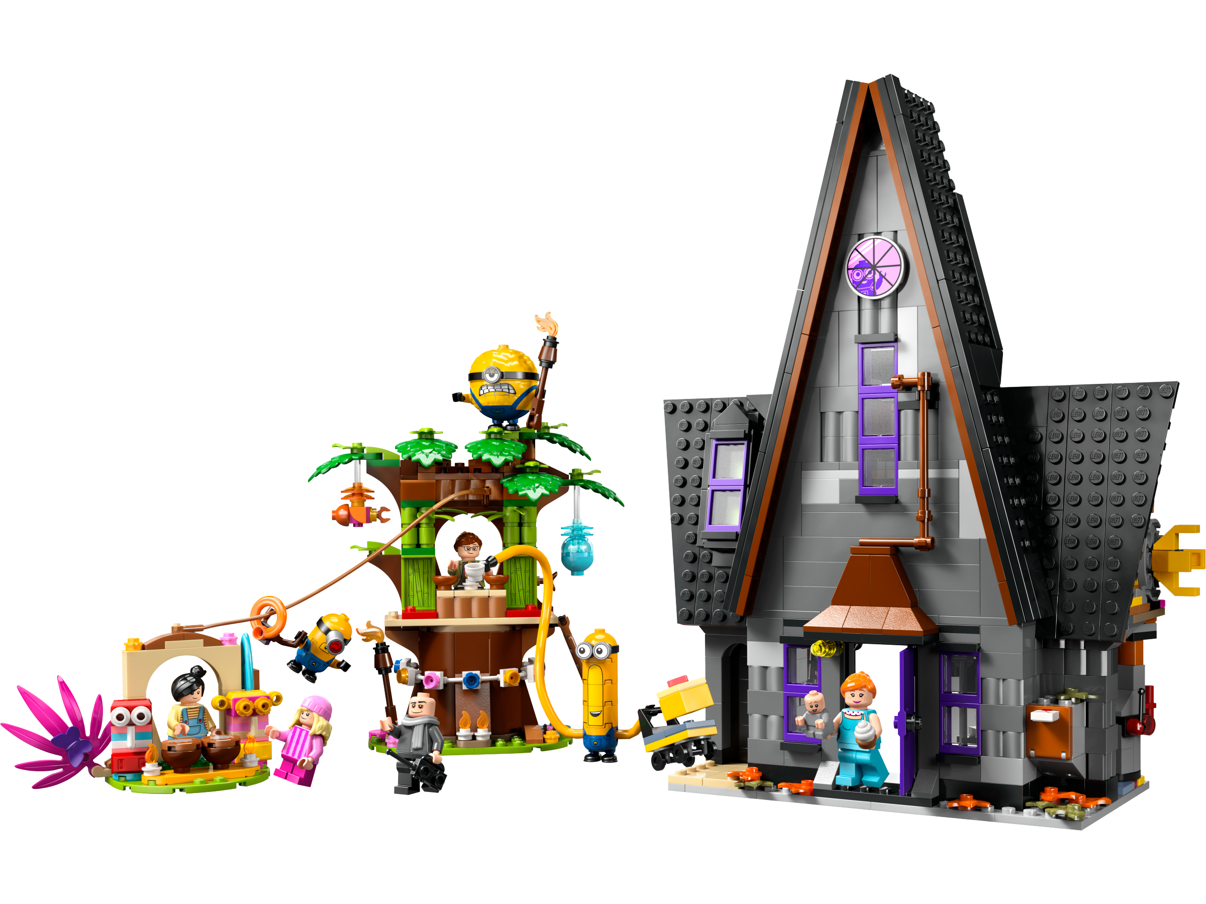 Minions and Gru's Family Mansion playset, imported from the UK