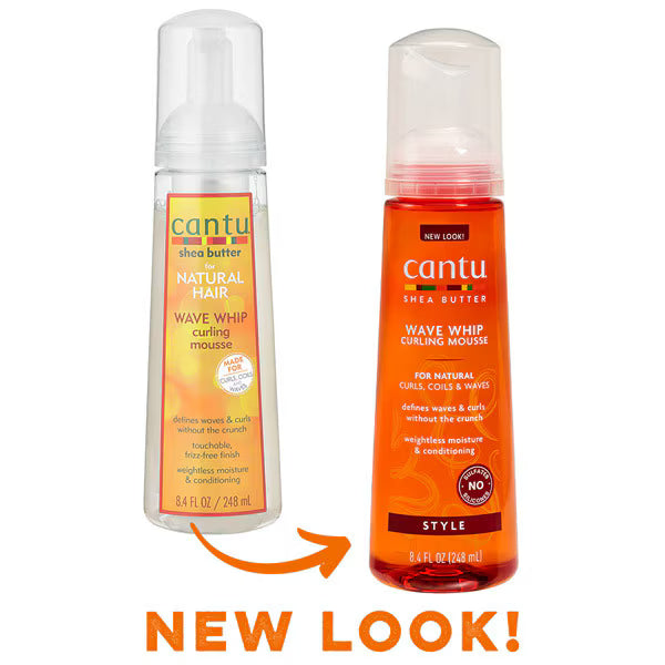 Cantu Wave Whip Curling Mousse 248ml - British product