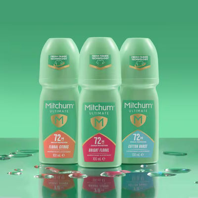 Mitchum Ultimate Roll On Bright Floral 100ml