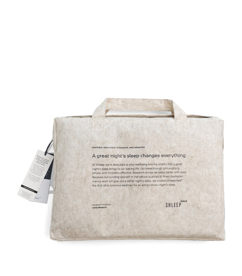 SHLEEP Merino Jersey Super King Duvet Cover 260cm x 220cm (British brand)