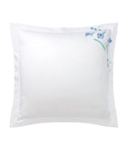 Yves Delorme Couture Pima Cotton Abysses Square Oxford Pillowcase Pair (65cm x 65cm)